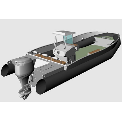 HDPE WORKBOAT