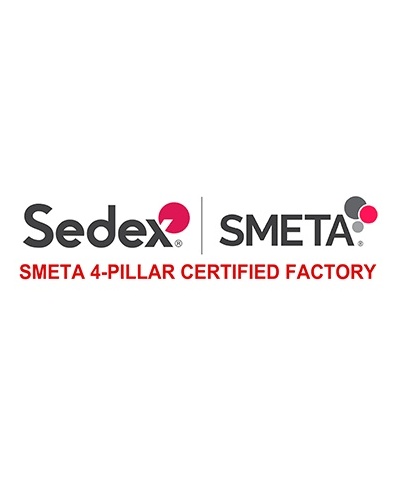 We are a SEDEX SMETA Four-Pillar Certified Company!
